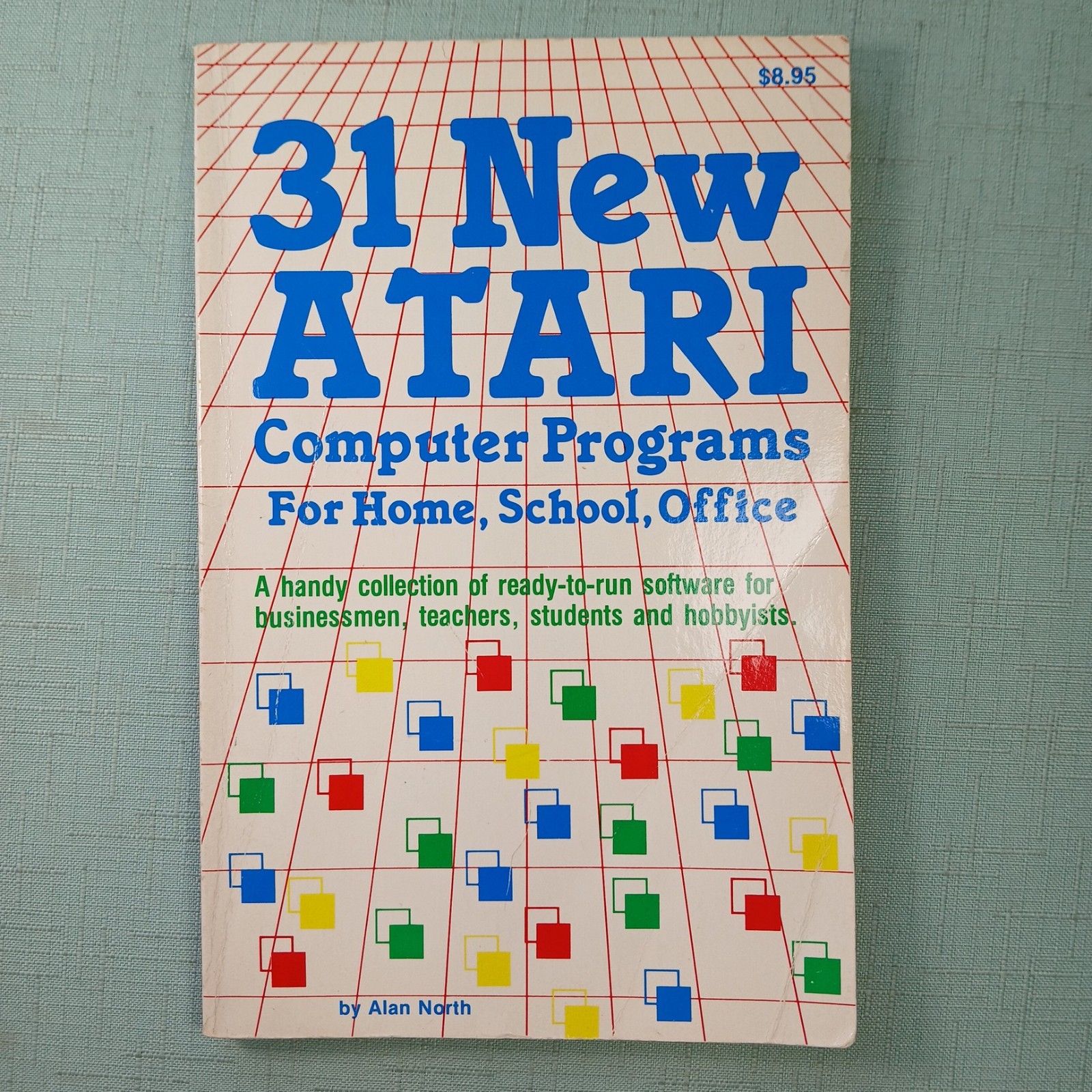 31 New Atari Computer Programs For Home School & Office 1983 Paperback Book