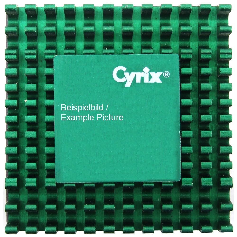 Cyrix 5x86-100GP 100MHz CPU PC Processor Socket/Socket 3 Vintage Retro Cooler
