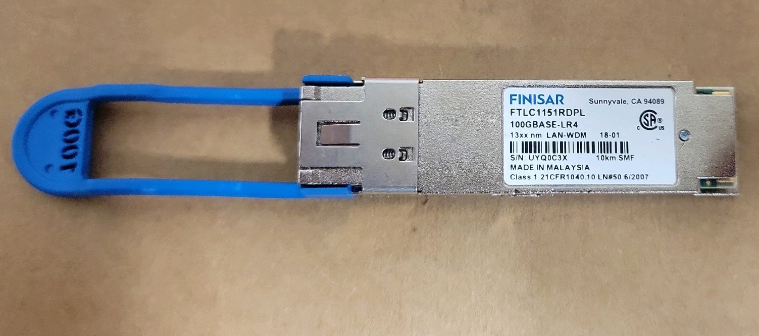 Finisar FTLC1151RDPL 100GBASE-LR4 QSFP28 Transceiver  SMF 10km LC 