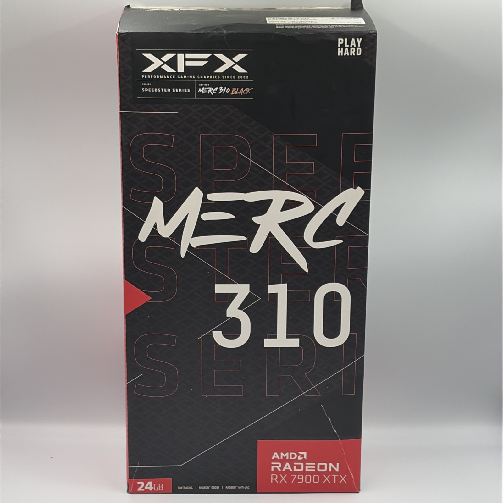 XFX Speedster MERC 310 AMD Radeon RX 7900 XTX Black Edition 24GB GDDR6 - 3520