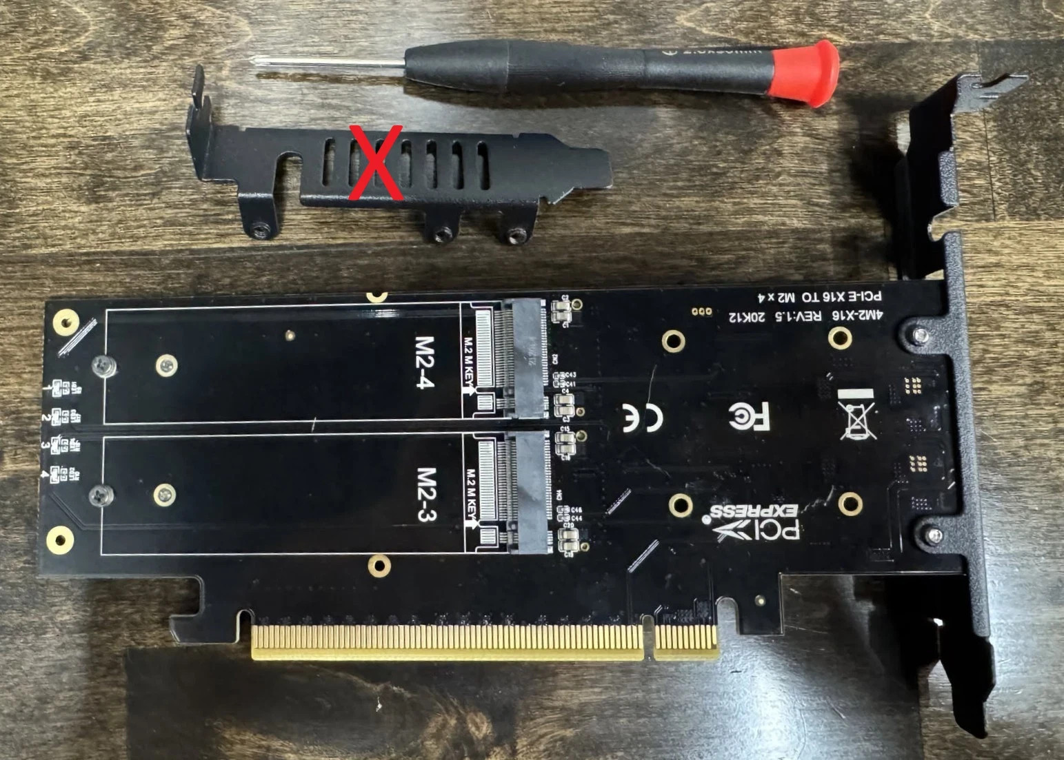 JEYI Quad NVMe PCIe 4.0 X16 Expansion Card. Bifurcation Required