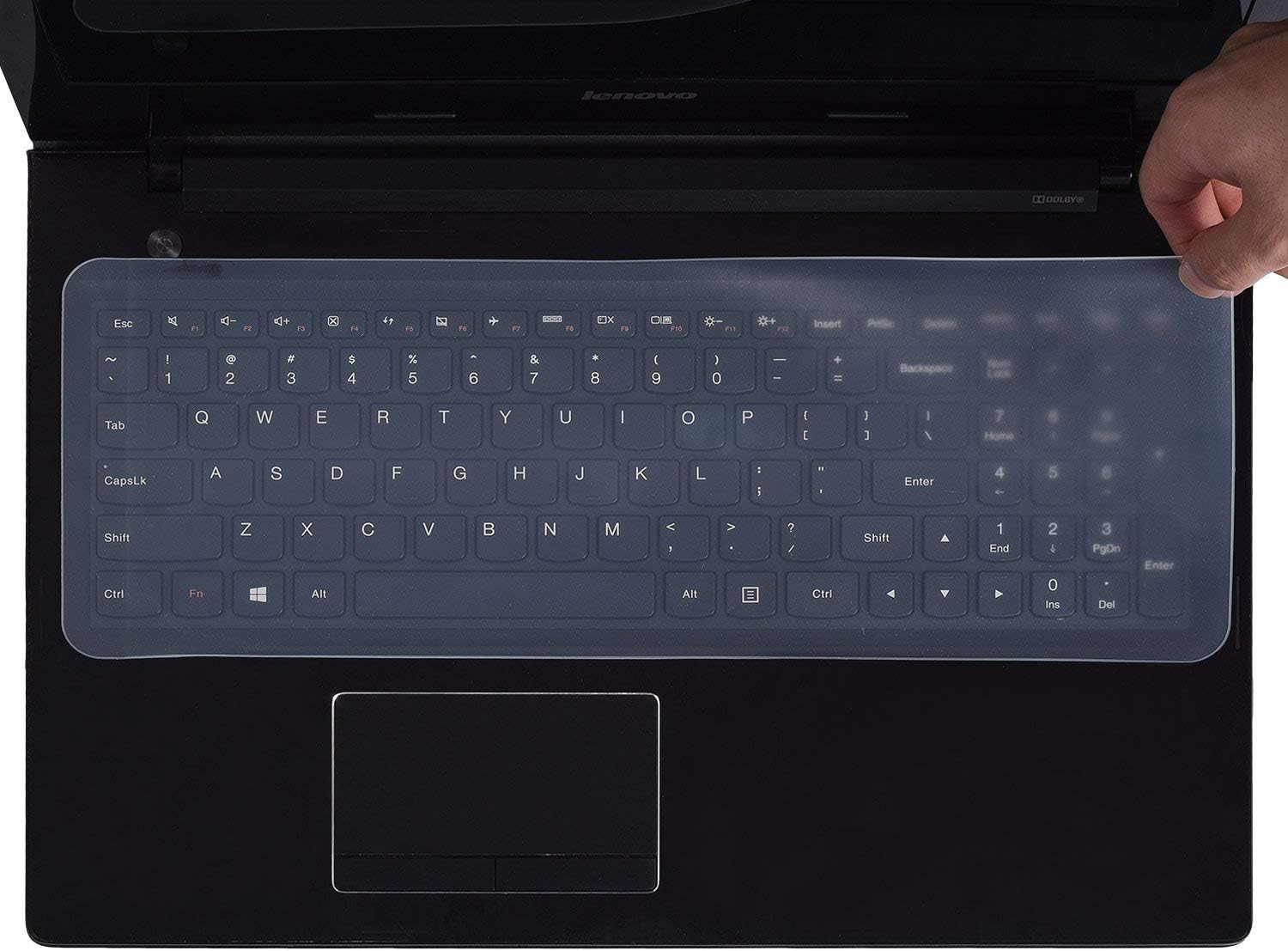 Universal Silicone Keyboard Protector Skin for Laptop Notebook 15 Inch /15.6 Inc