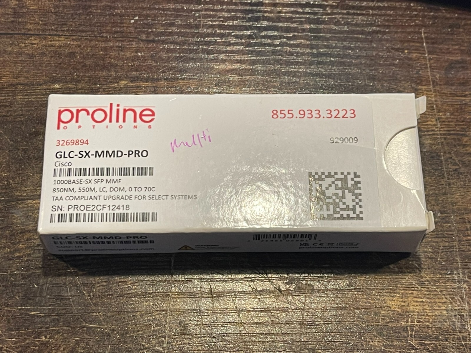 Proline Cisco Compatible GLC-SX-MMD -PRO