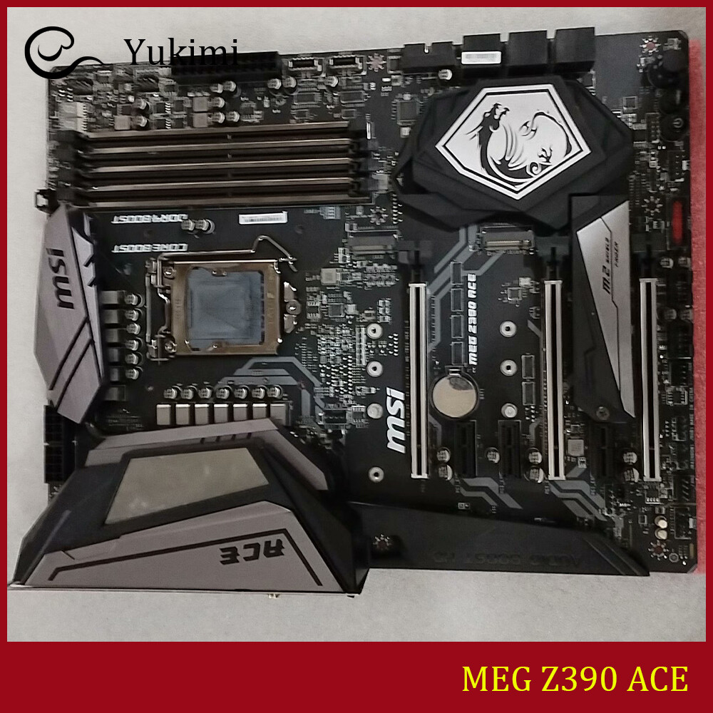 FOR MSI MEG Z390 ACE LGA1151 DDR4*4 128GB Intel ATX Motherboard Test OK
