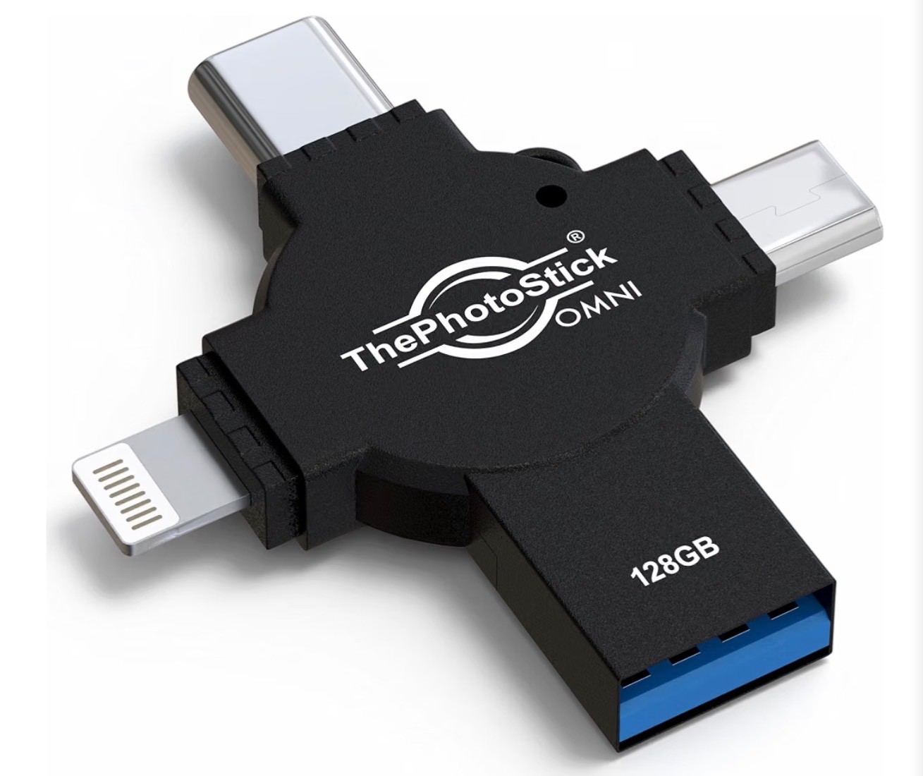 Omni X 128GB Photo Backup for iPhone, Android and Computers **NEW**