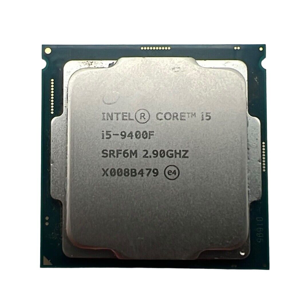 Intel Core i5-9400F 2.9GHz 6-Core CPU Processor SRF6M LGA1151 Socket
