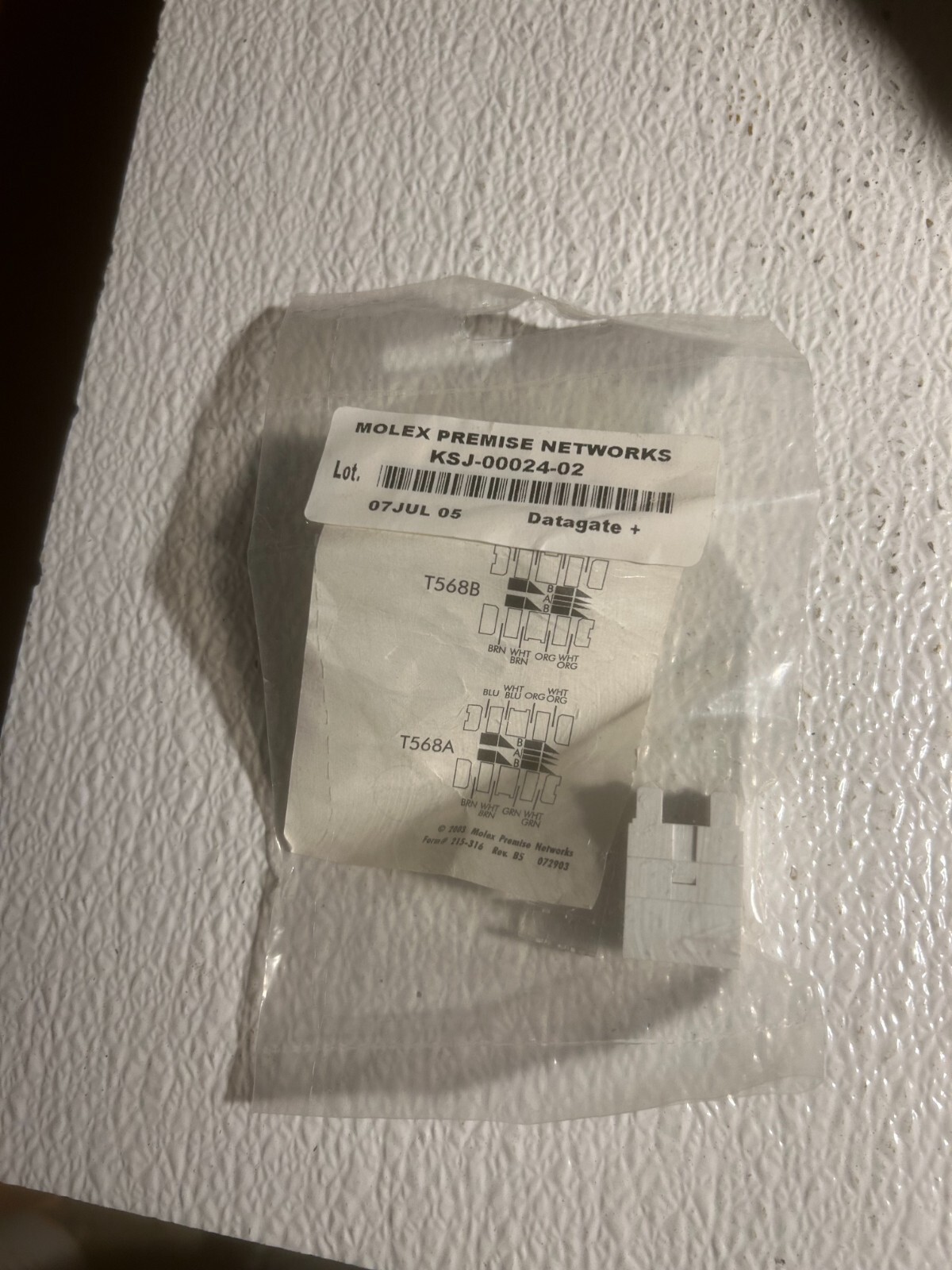 MOlex premise networks ksj-00024-02 datagate +