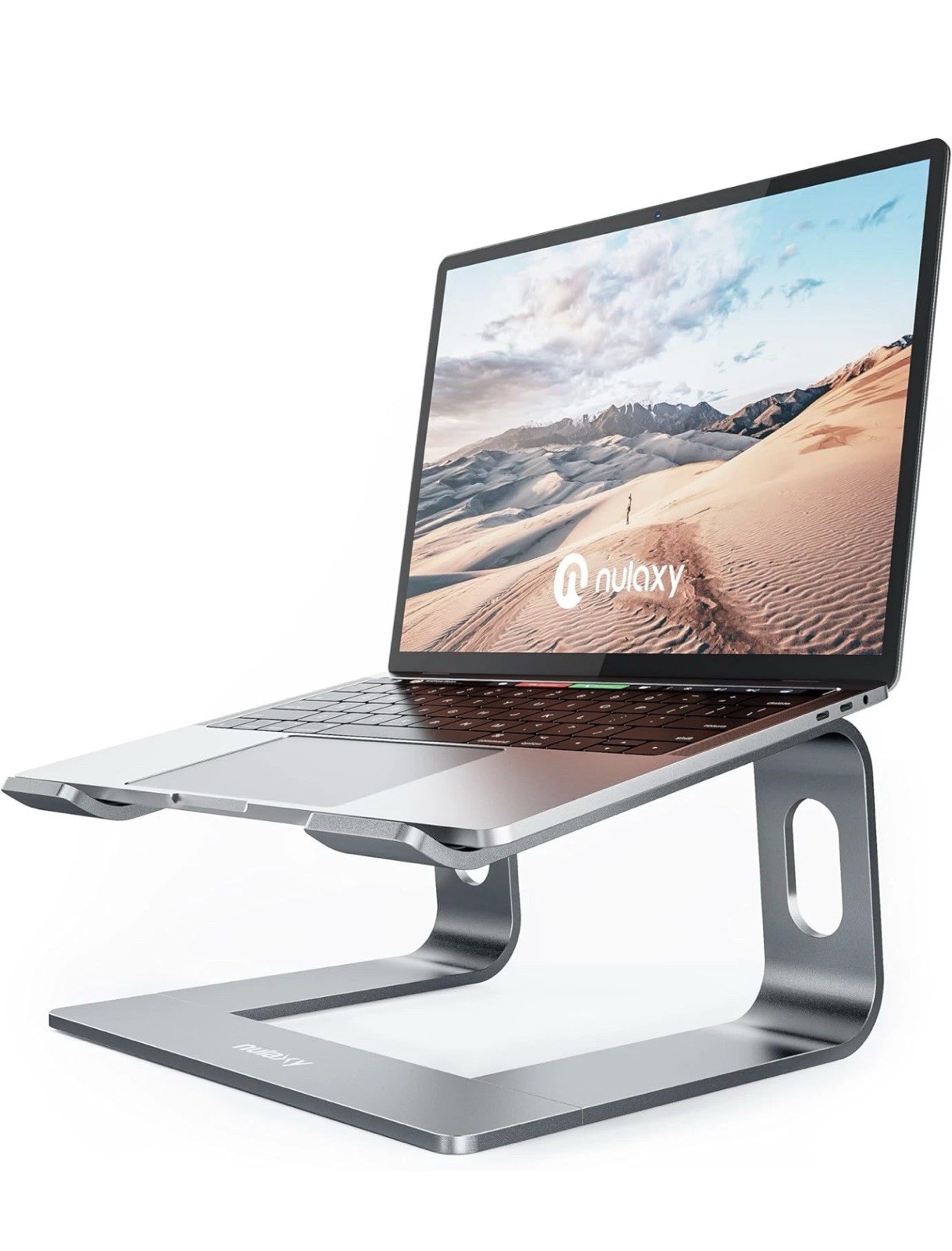 Nulaxy Fully Aluminum Detachable Laptop Stand, Ergonomic Ventilated Cooling Lapt