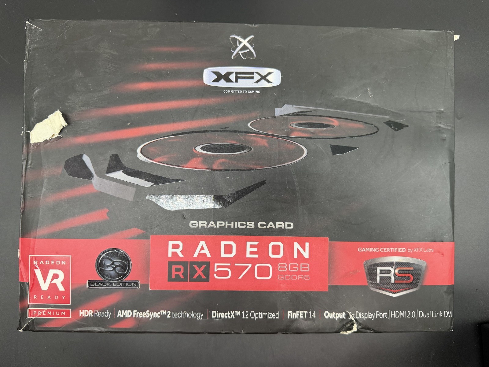 XFX Radeon RX 570 8GB GDDR5 Black Edition HDMI DisplayPort – Tested