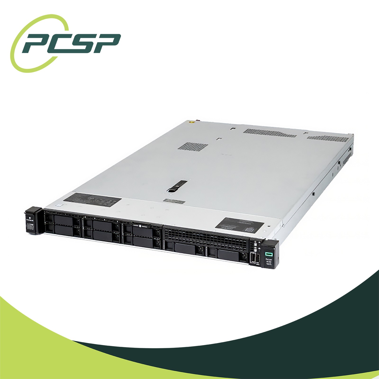 HP DL360 Gen10 8B 2x Xeon Gold 6132 96GB PC4 408i 4x 1TB SATA SSD Win 2025 Eval