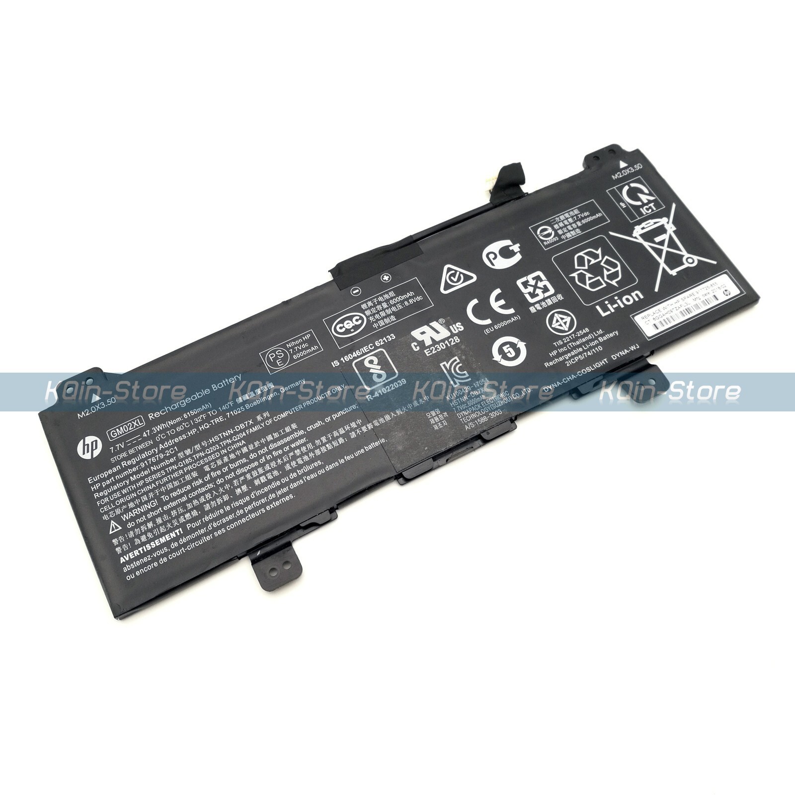 New GM02XL OEM Battery for HP Chromebook X360 11-AE 11A G6 14 G5 917725-855