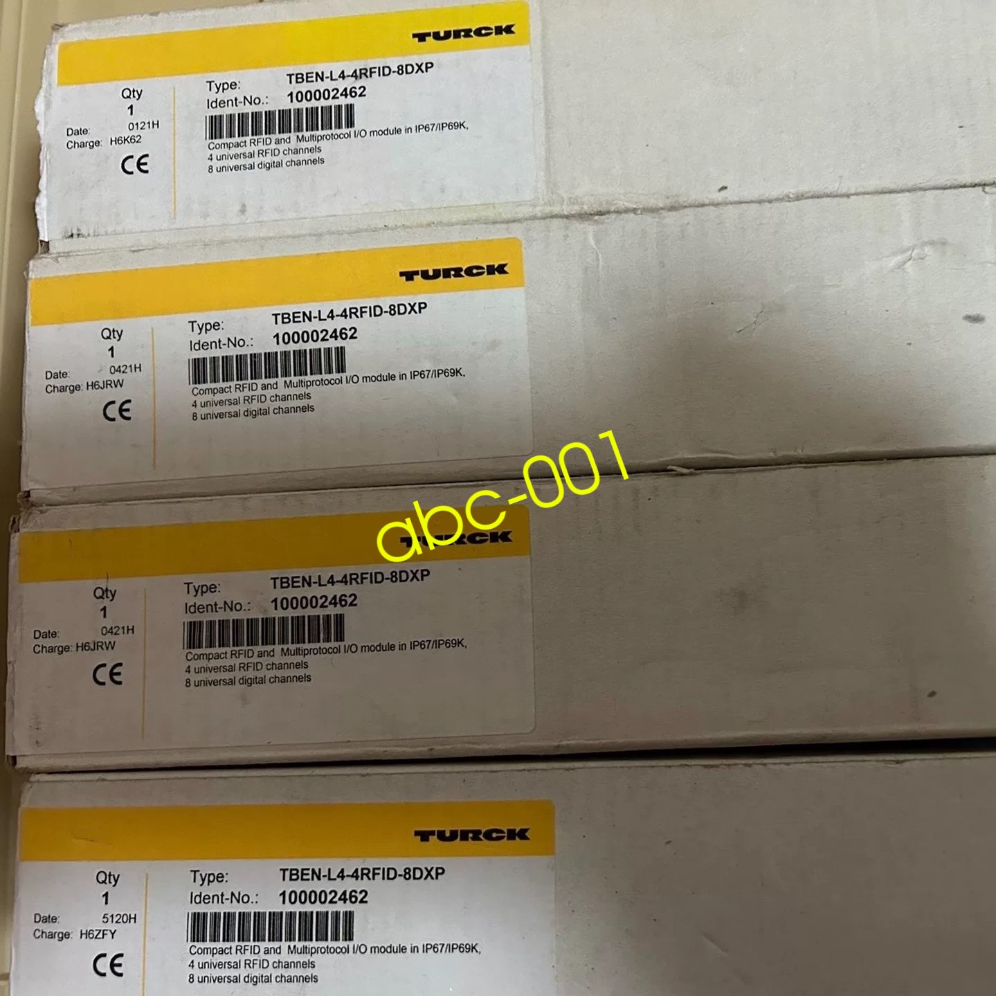 Turck TBEN-L4-4RFID-8DXP Bus Module