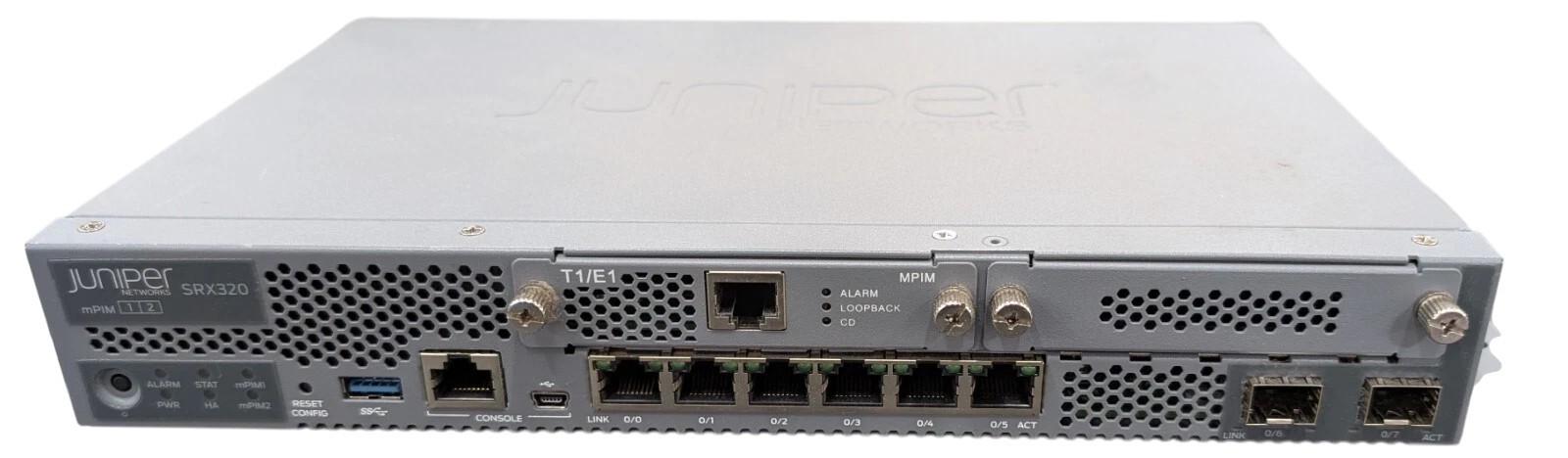 U83688 Juniper SRX320 8Port Security Services Gateway Appliance G2U