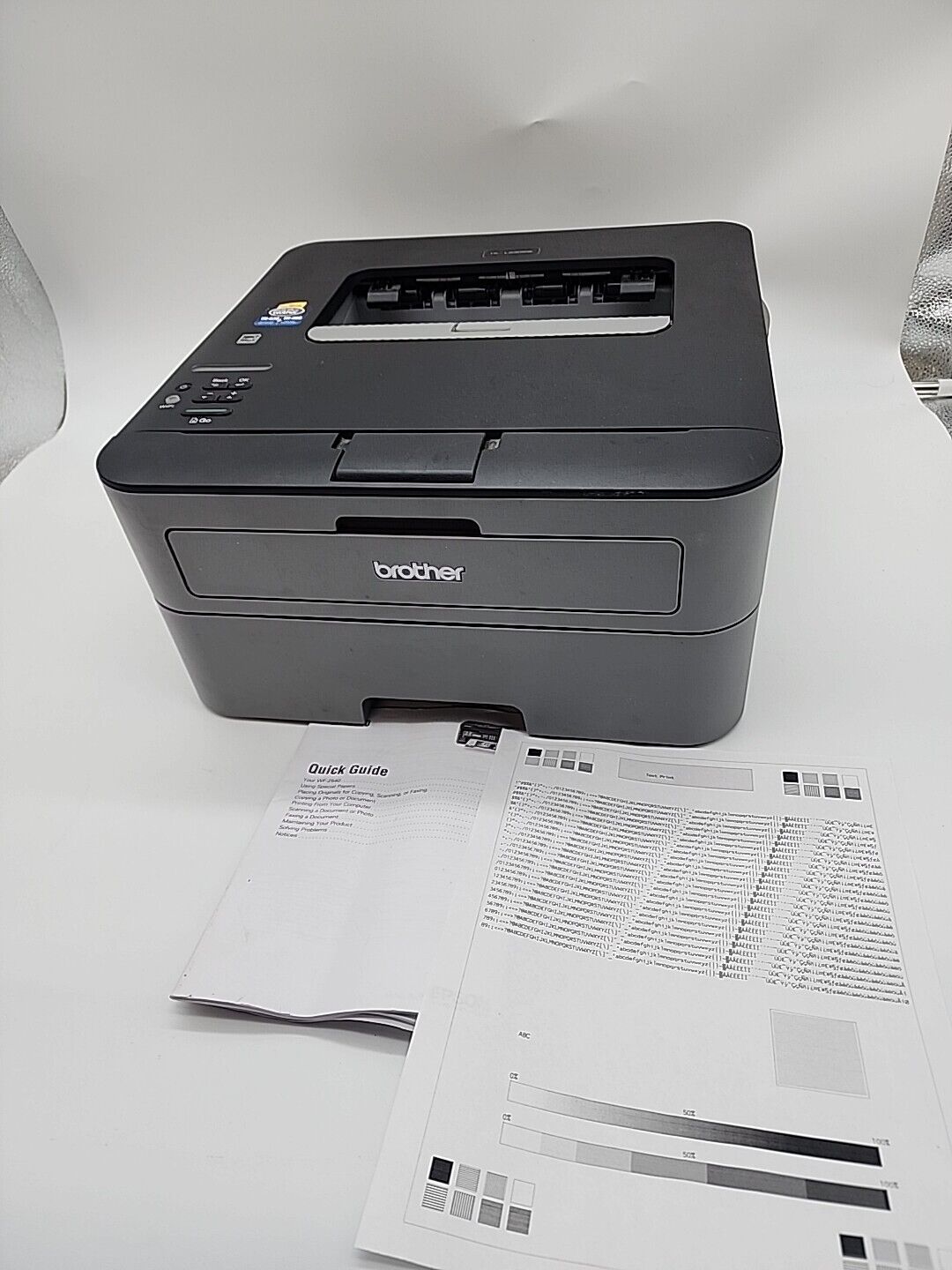 Brother HL-L2305W Compact Mono Laser Printer Wireless Page Count 1408, 70% Toner