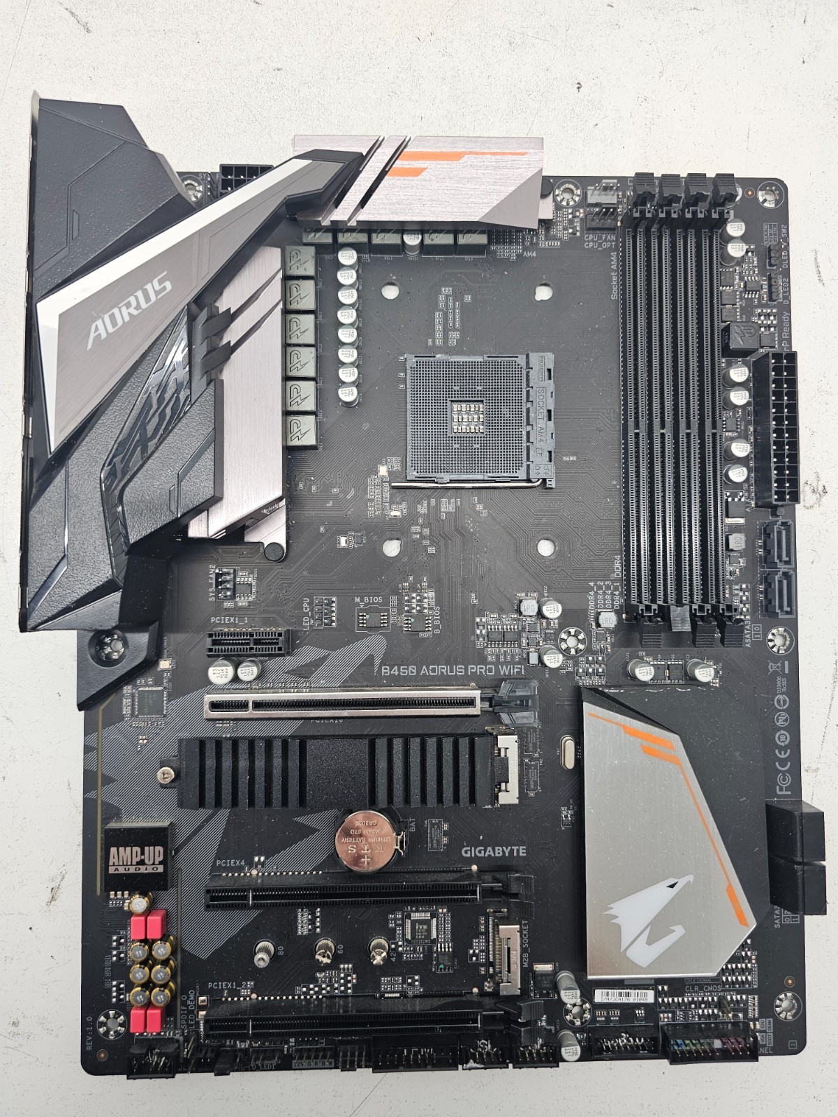GIGABYTE B450 AORUS Pro WiFi AM4 DDR4 AMD Motherboard (FL)