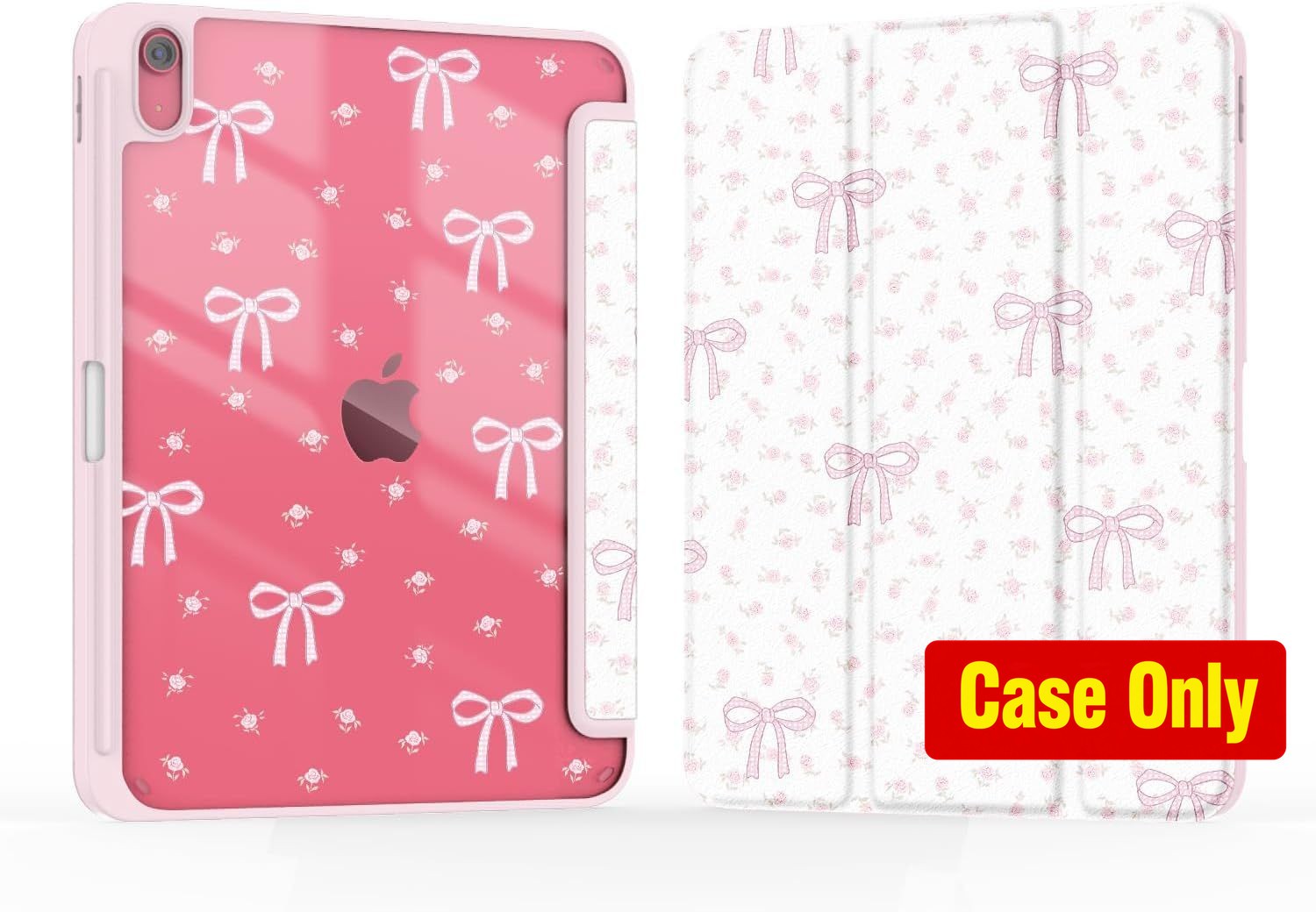 Case for iPad A16 11" 2025/2022, Floral Design, Shockproof Protection