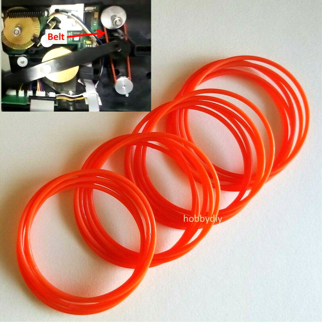 20x Ribbon Take Up O-ring Drive Belt for Zebra P310i P330i P420i  - 105909G-038