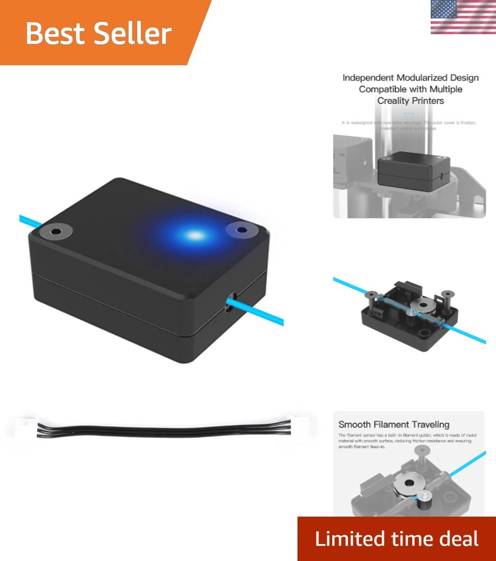 CREALITY CR6 SE Filament Runout Sensor Detection Module Pause Detecting Monit...