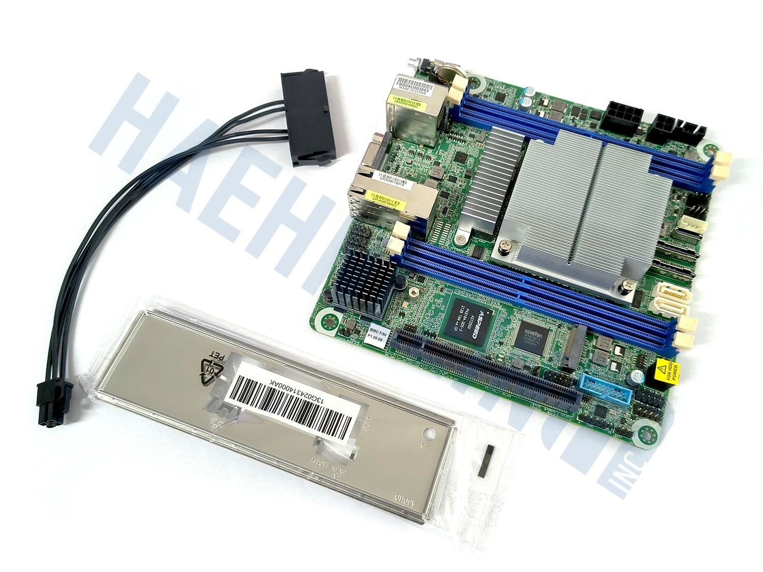 Asrock Rack EPYC3451D4I2-2T PCIe x16 10Gbe X710-AT2 NVME IPMI ITX DDR4 Server