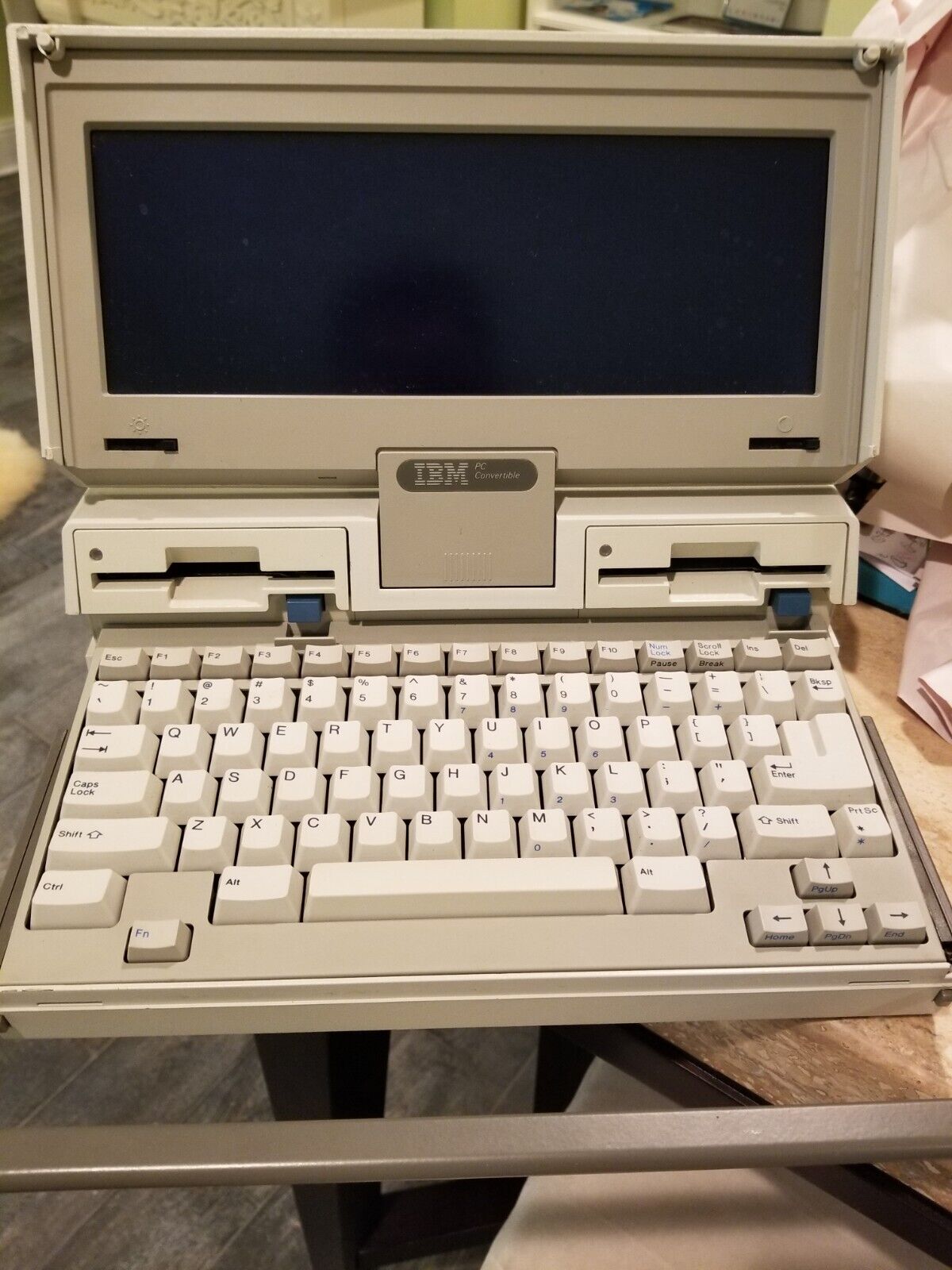 Vintage IBM 5140 PC Convertible with Printer and Carrying Case