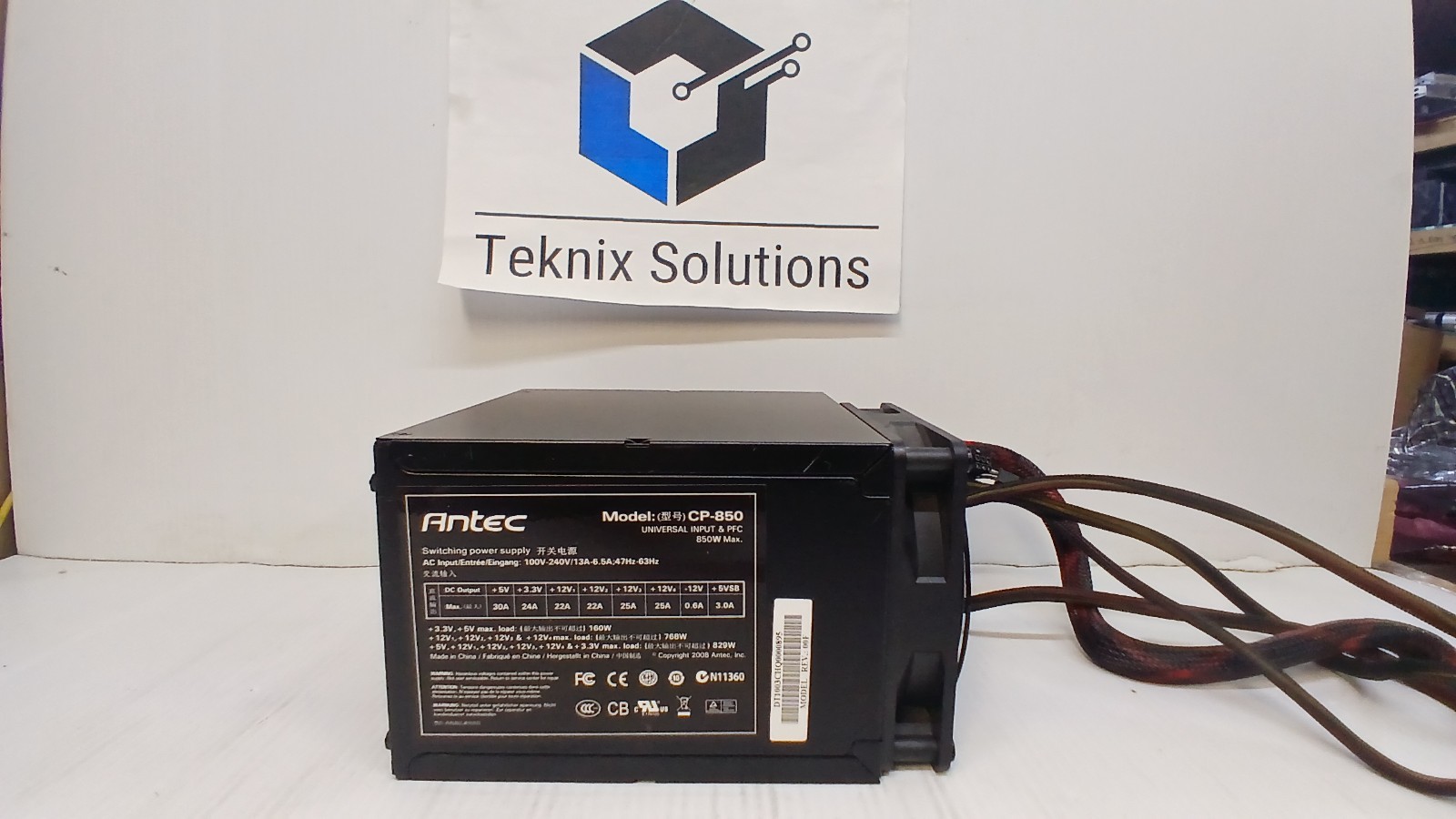 Antec CP-850 850W Desktop PSU | Power Supply Unit | TESTED WORKING *READ*