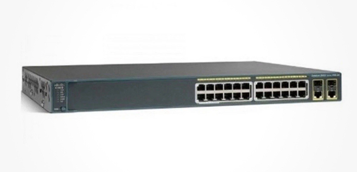 Cisco Catalyst WSC296024TCL 24 Ports Rack-Mountable Gigabit Ethernet Switch