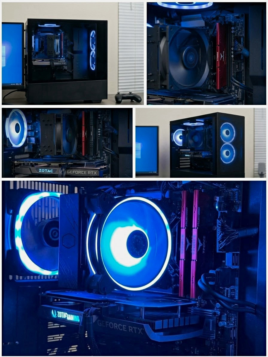 Desktop Tower PC ZOTAC GAMING NVIDIA GeForce RTX 4060 8GB