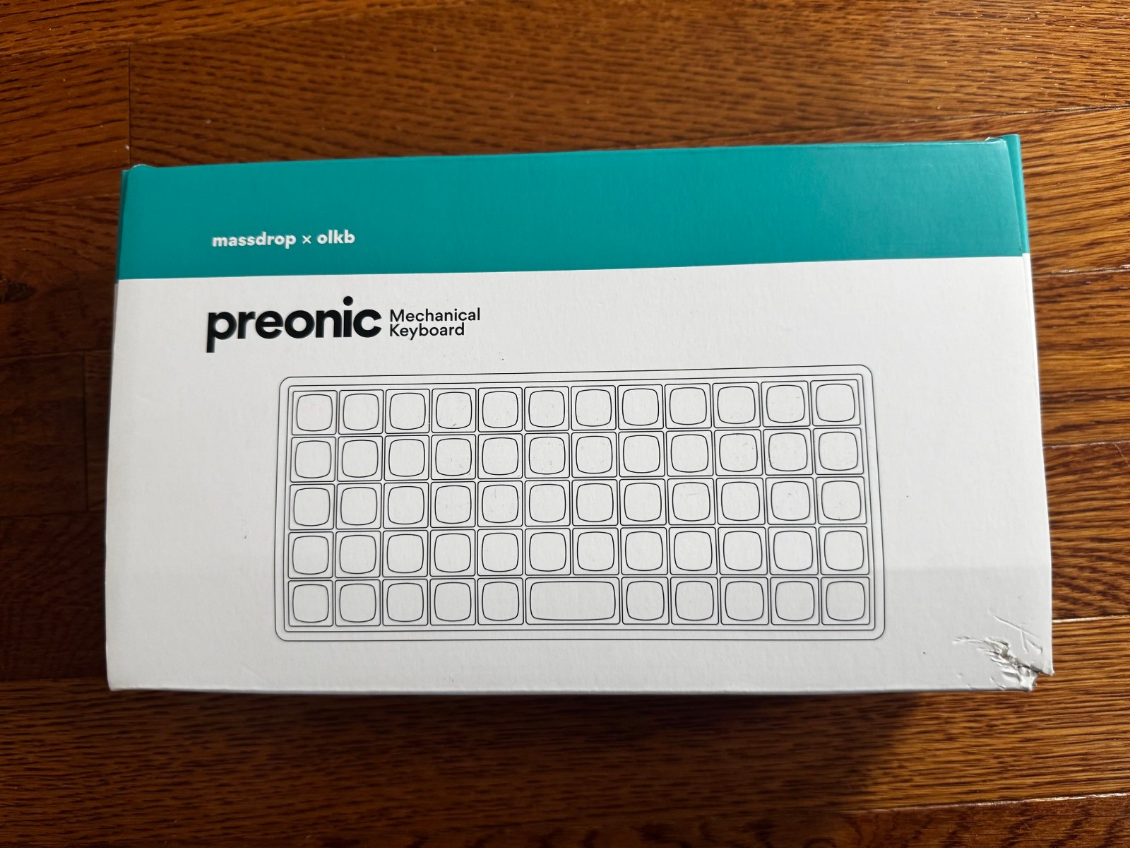Massdrop x Olkb Preonic V3 Mechanical Keyboard Red