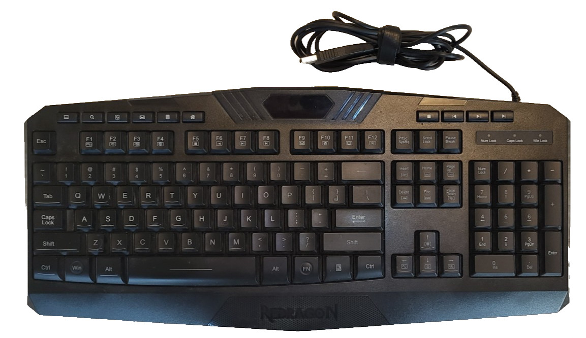 RedDragon Wired LED Gaming Keyboard S101-3