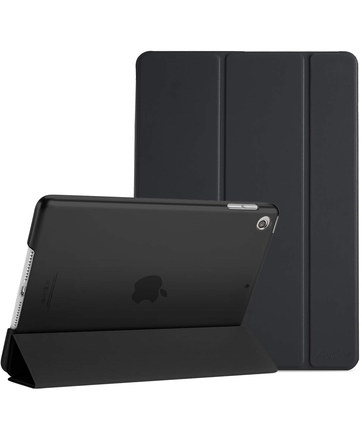 ProCase for iPad 9th/ 8th/ 7th Generation Case 10.2 Inch, Black