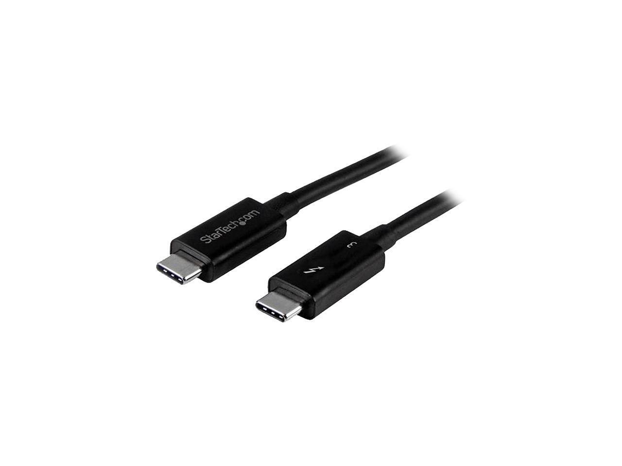 StarTech.com TBLT34MM50CM Thunderbolt 3 Cable - 40Gbps - Daisy Chainable - Passi