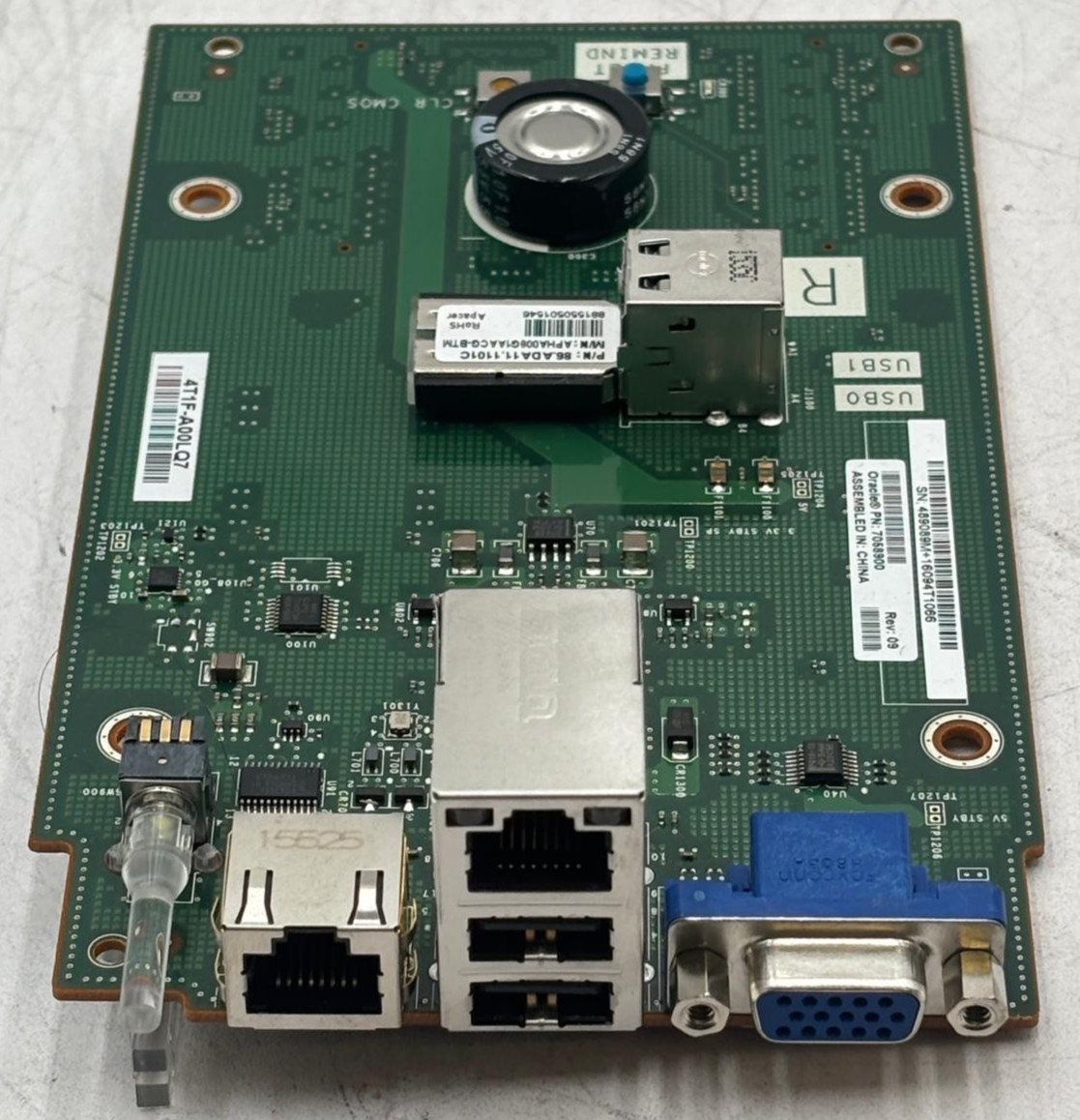 Sun Oracle Rear I/O Board 7058900