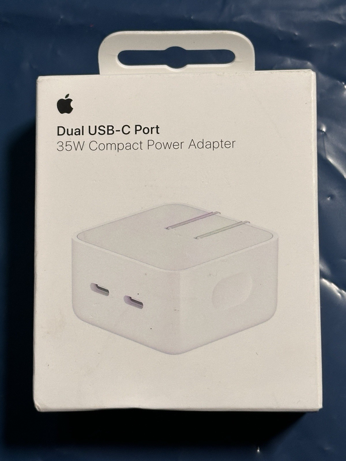 Apple 35W Dual USB-C Port Compact Power Adapter