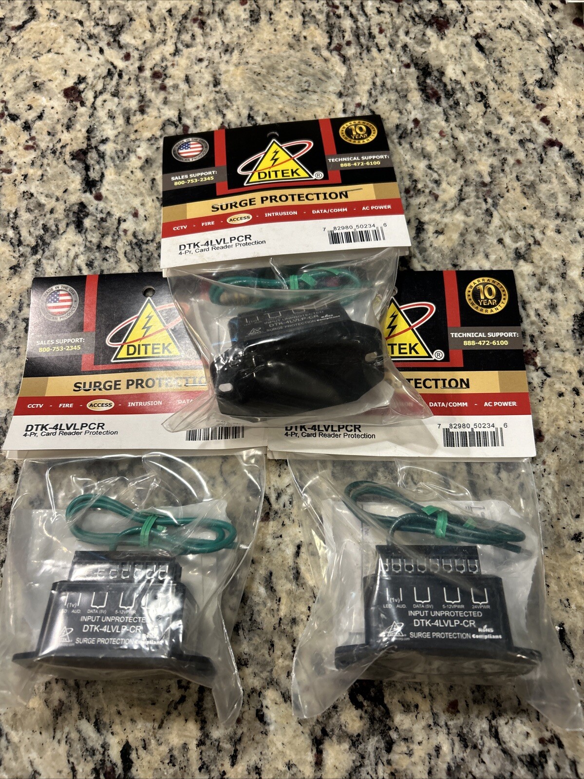 DITEK ACCESS SURGE PROTECTION DTK-4LVLPCR - 3 For 1 Price