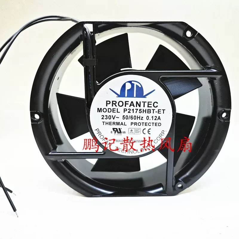 1PCS PROFANTEC P2175HBT-ET 17251 AC 230V 0.12A Axial Cooling Fan