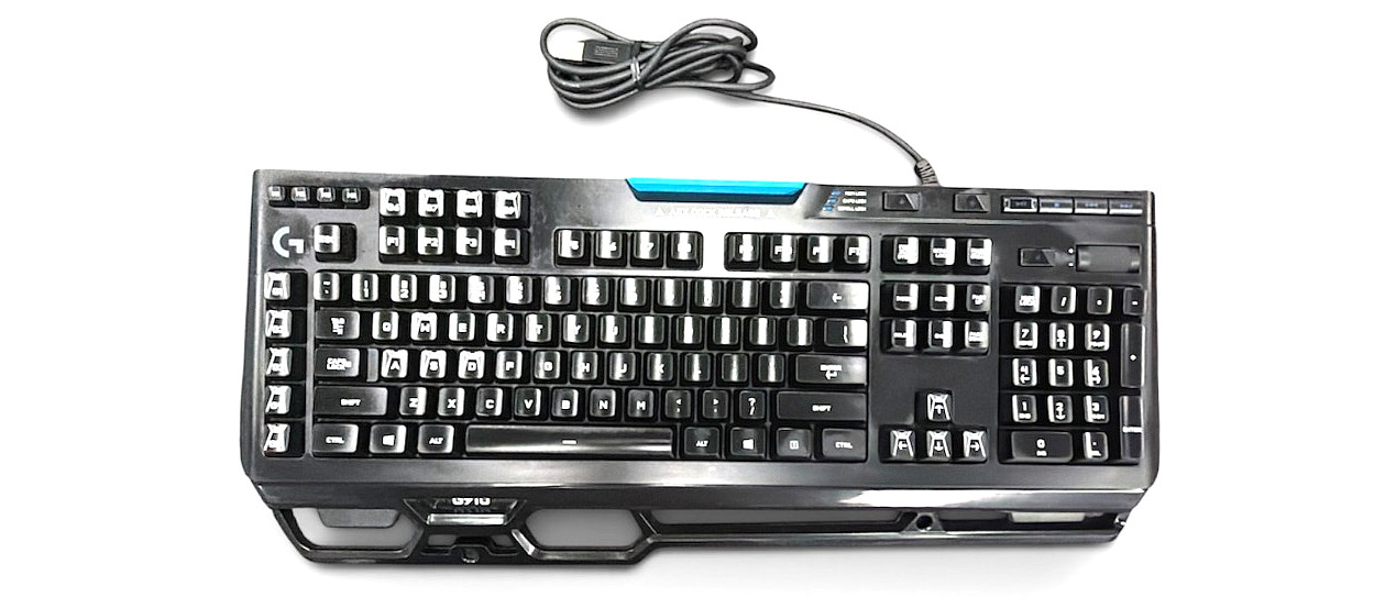 Logitech G910 Orion Spectrum RGB Mechanical Wired Gaming Keyboard - Black