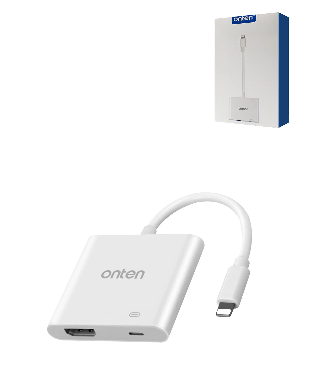 Onten 2in1 Display Converter for USB L to HDMI + PD (with Chip)