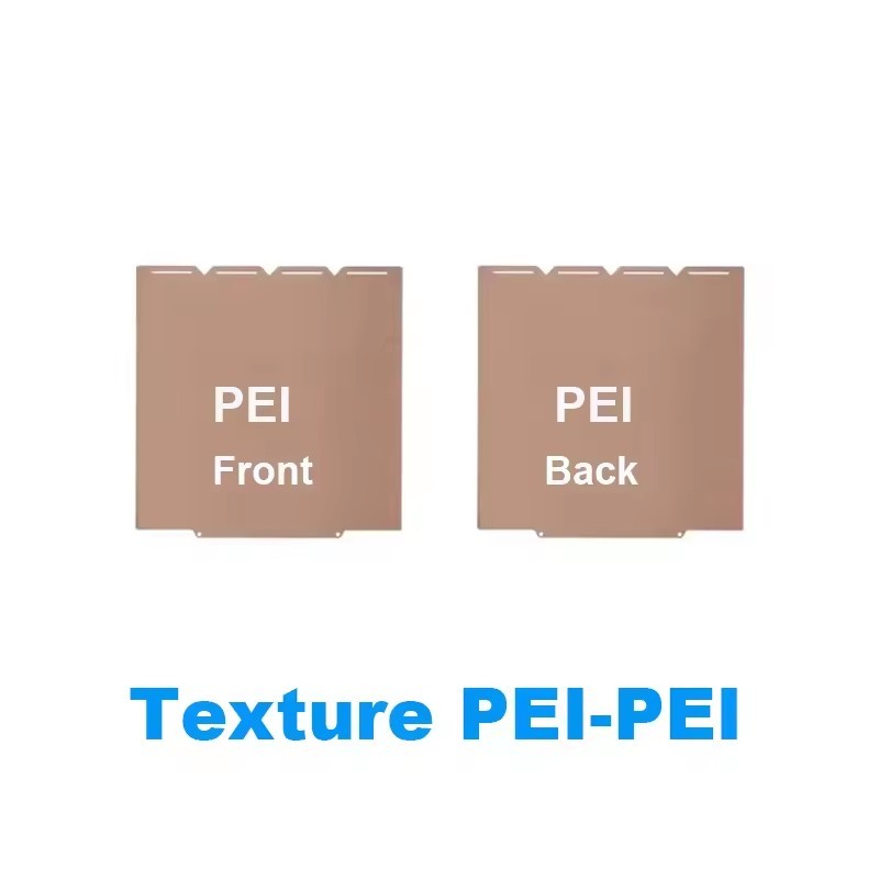 PEY PEO PET PEI Spring Steel Sheet Cool Build Plate For Snapmaker U1 3D Printer