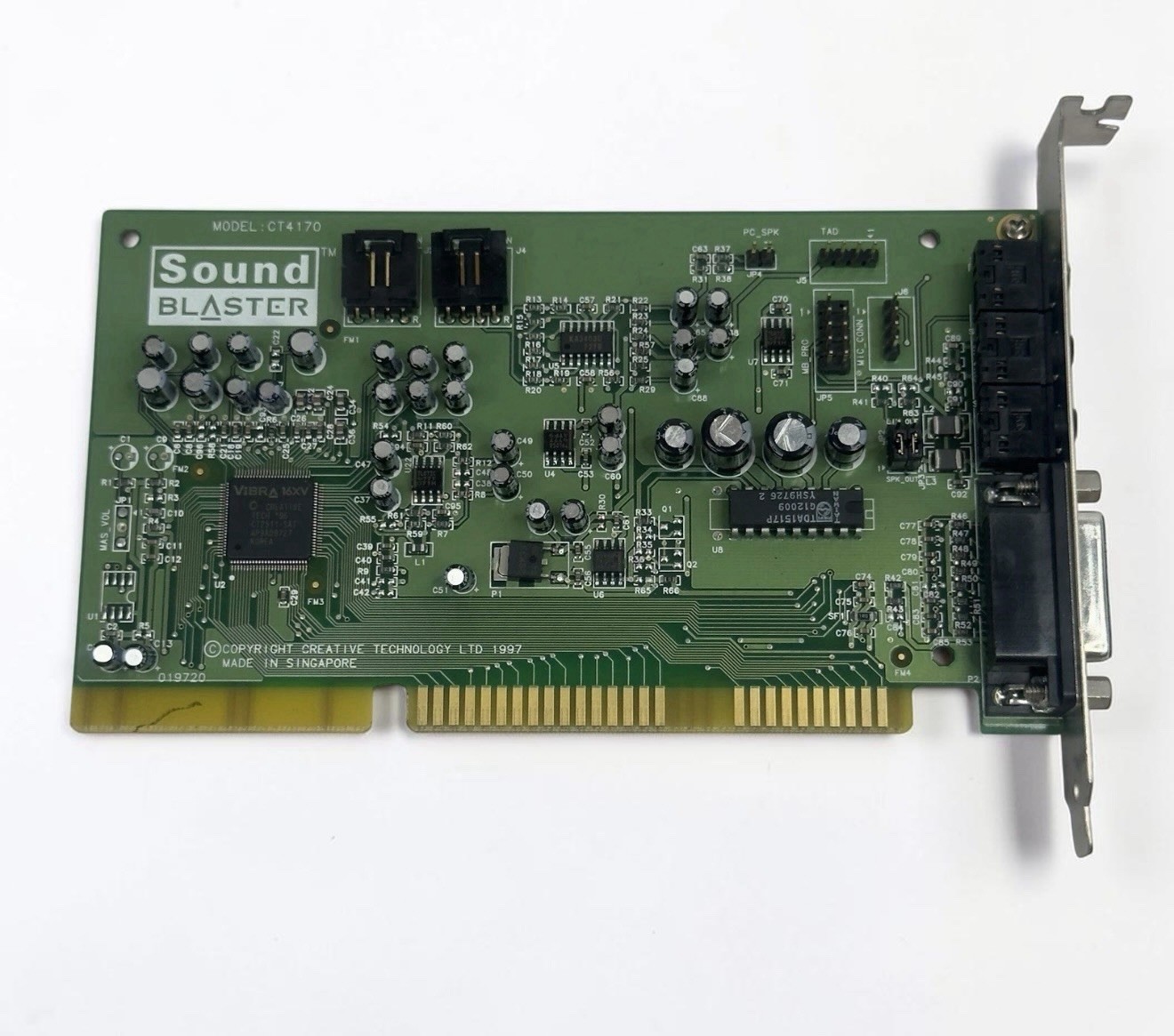 Creative Labs SoundBlaster CT4170 PNP 16bit ISA Sound Card vintage v1 01 G2U