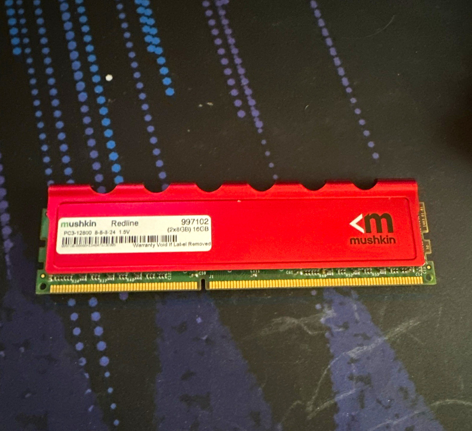 Mushkin Redline 8GB DDR3 PC3-12800 240-Pin DIMM RAM 997102