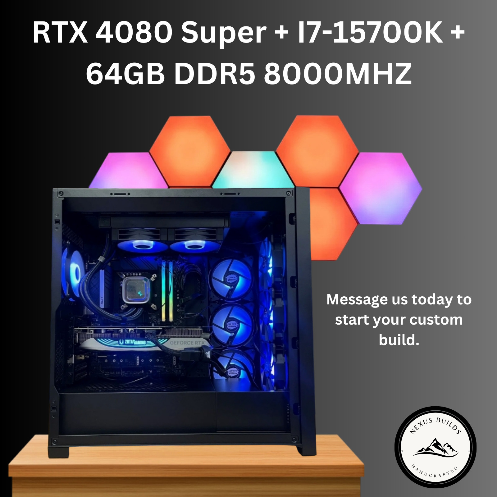Custom Prebuilt Gaming & Workstation PC Build Service by Nexus, High Performance