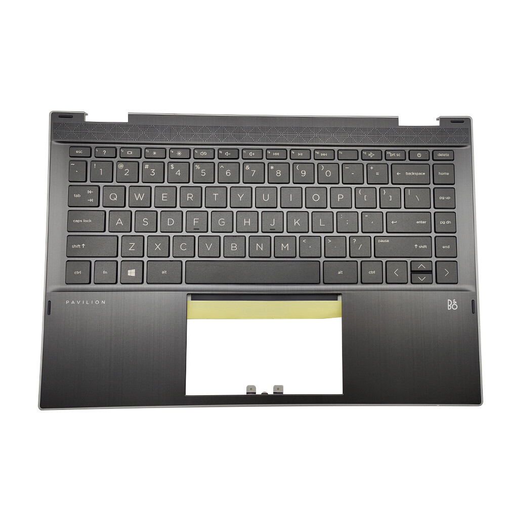 For HP Pavilion 14-DW 14M-DW0013DX 14M-DW1013DX Palmrest Keyboard L96524-001 US