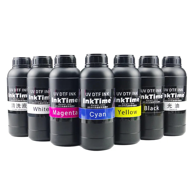 7x500ML High quality Hard UV DTF Ink for Eps L800 1390 TX800 L800 Printer