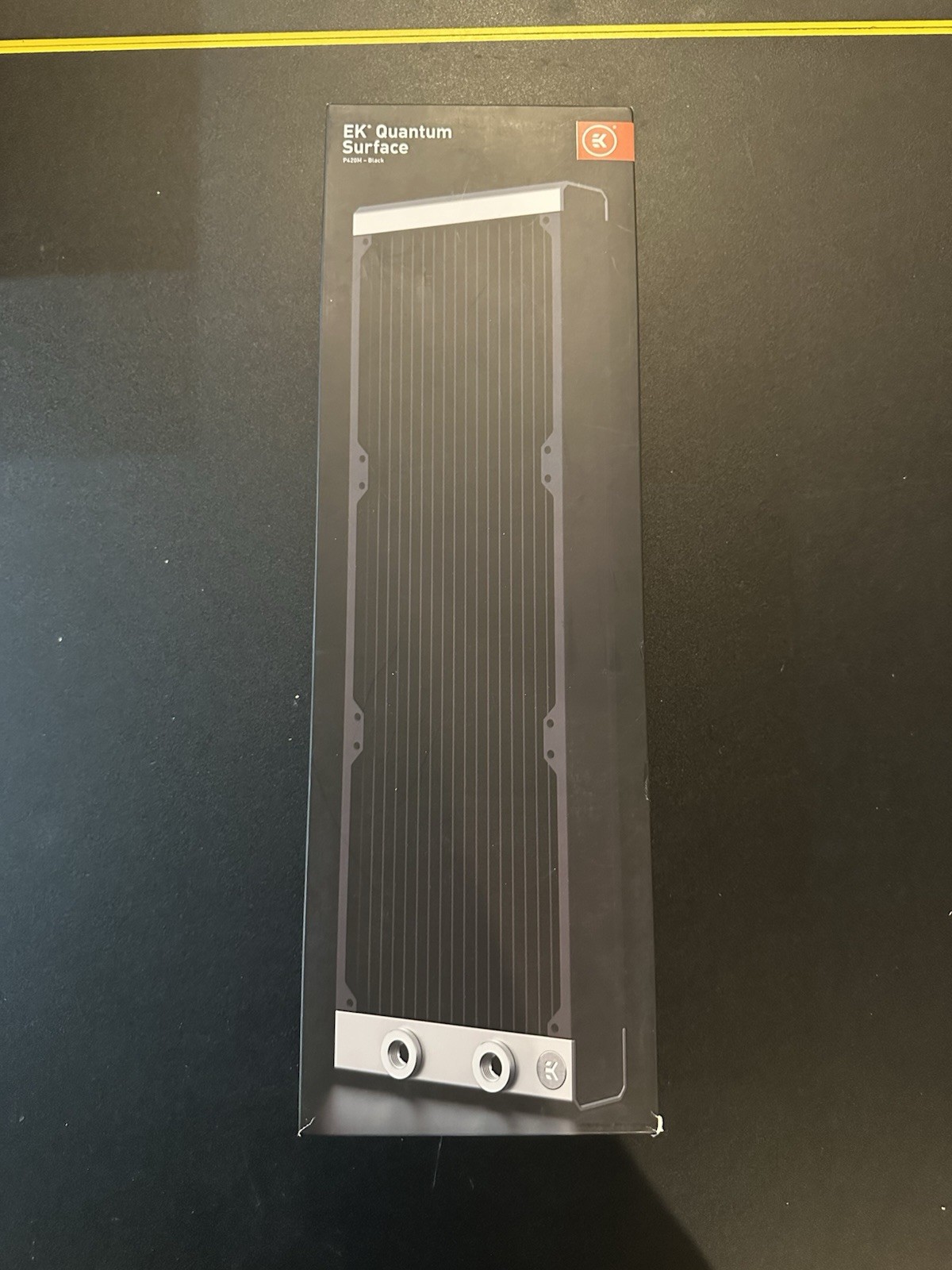 EKWB EK-Quantum Surface P420M 420mm Multiport PC Liquid Cooling Radiator Black