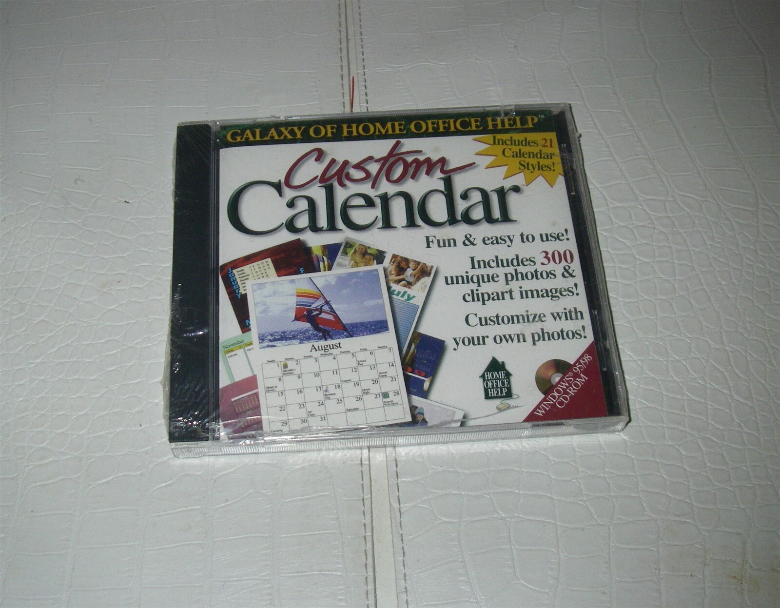 GALAXY OF HOME OFFICE HELP CUSTOM CALENDAR CD NEW S692