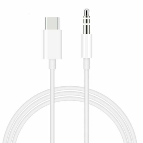 1M Car Stereo Android Type-C USB-C to 3.5mm Male Audio Jack AUX Cable Adapto lot
