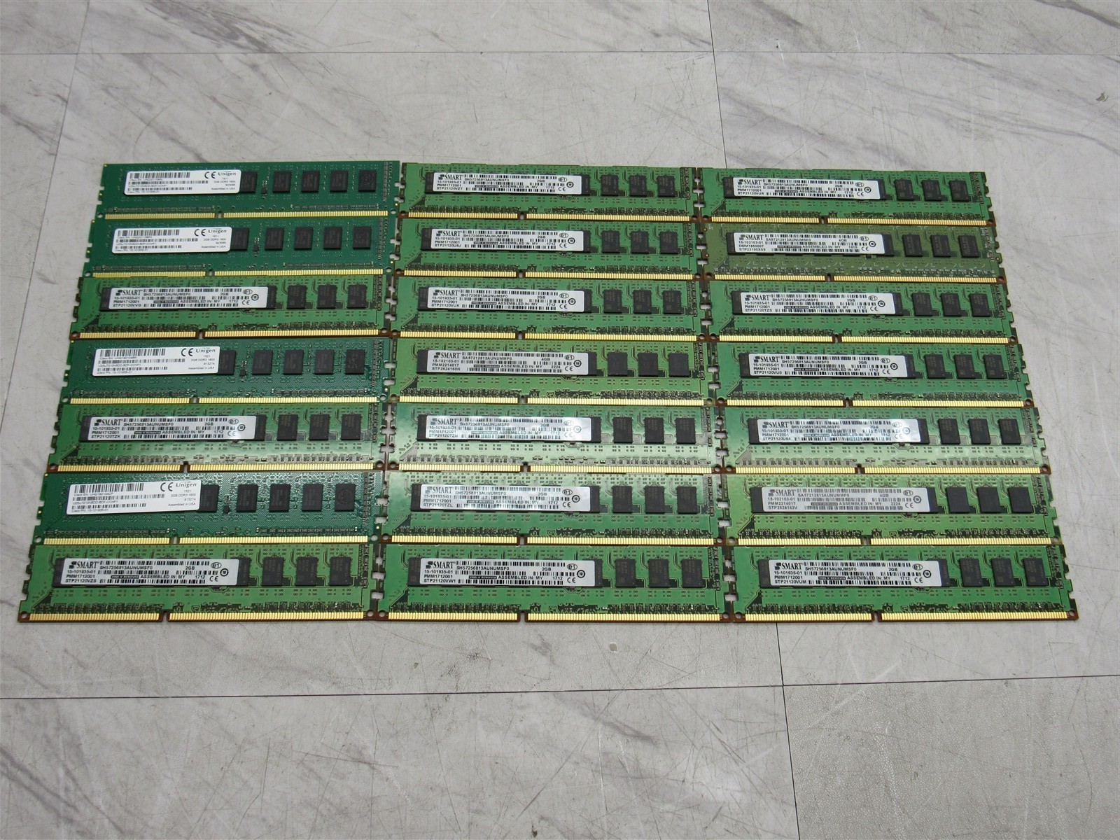 21 LOT - Unigen Smart 2GB RAM Module Cisco P/N: 15-101935-01 for Cisco ISR43xx
