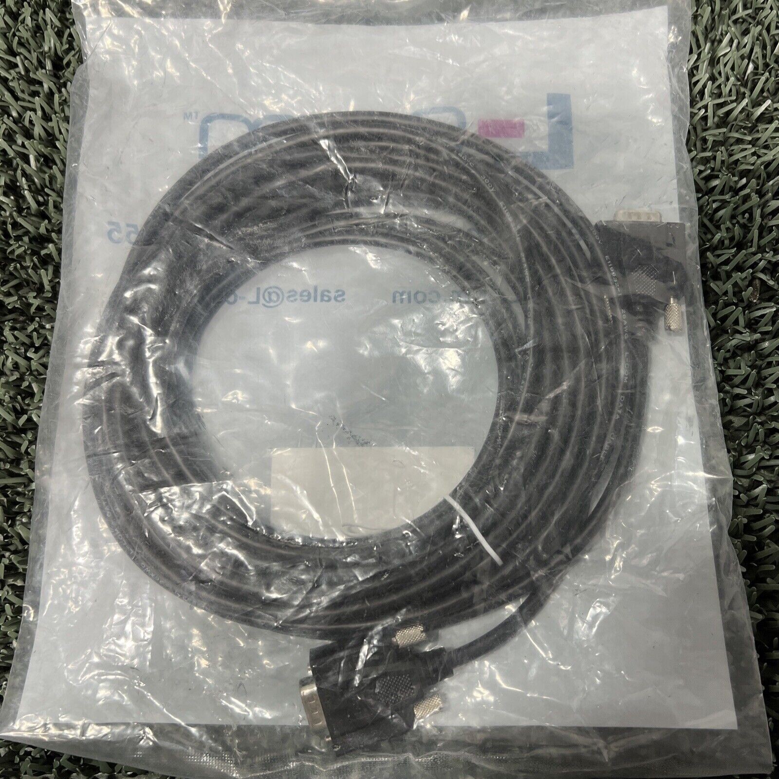 L-COM Computer Cable Male-Male 25’ CSMNB9MM-25 (#81)