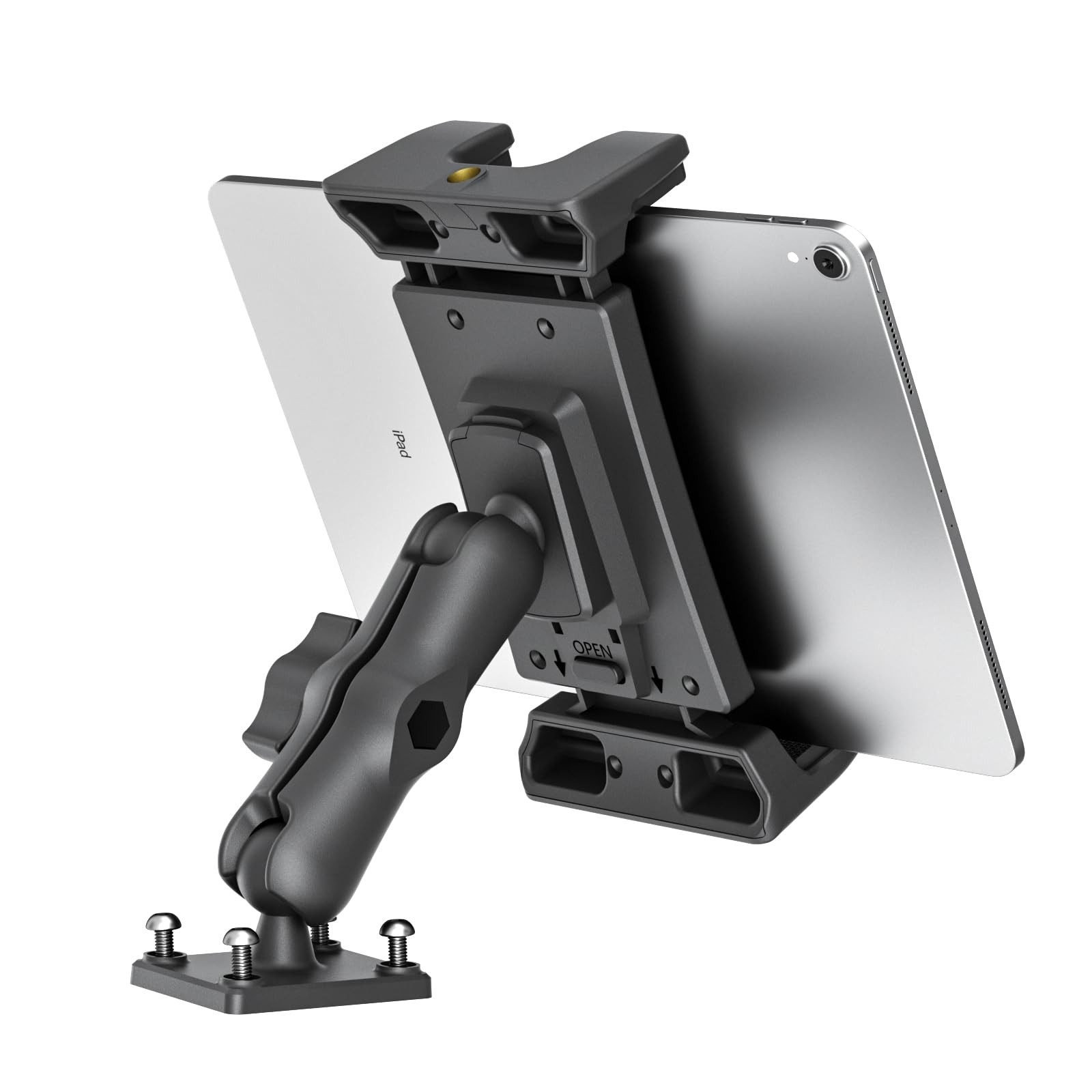 OHLPRO Car Tablet Holder - Heavy Duty Drill Base, Tablet Mount for Truck Comp...