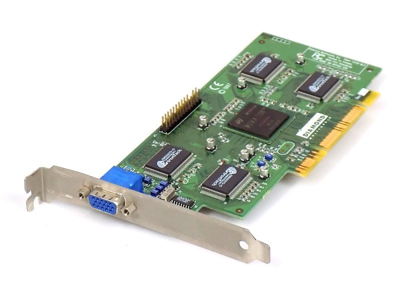 4MB Diamond VIPER V330 AGP-NLX, Nvidia Riva 128, AGP 2x 3.3V, VGA, Graphics Card